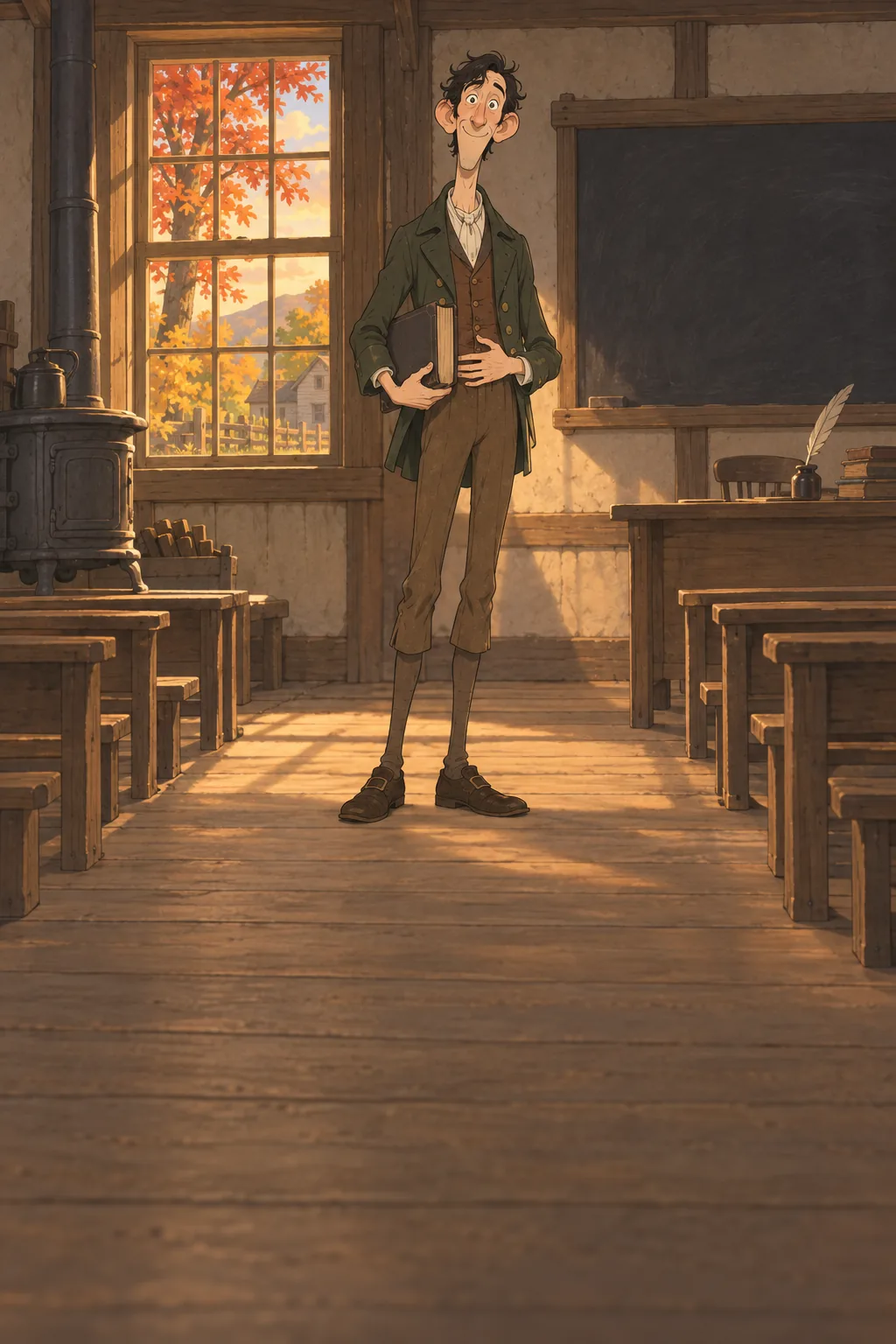 The Hungry Teacher illustration