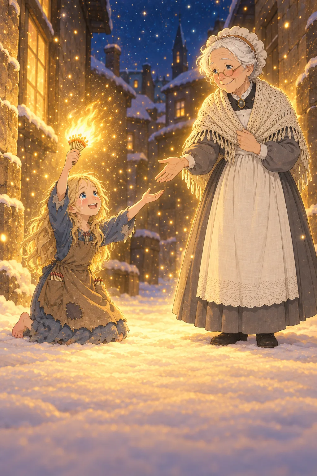 Grandma's Hand illustration