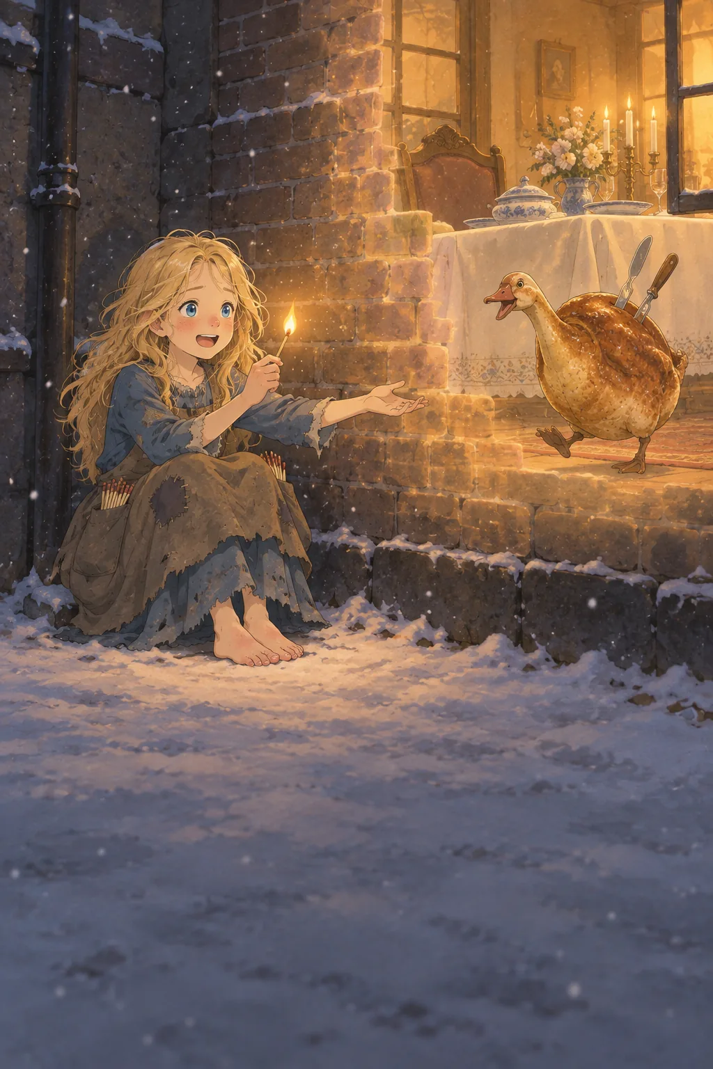The Goose That Walked illustration