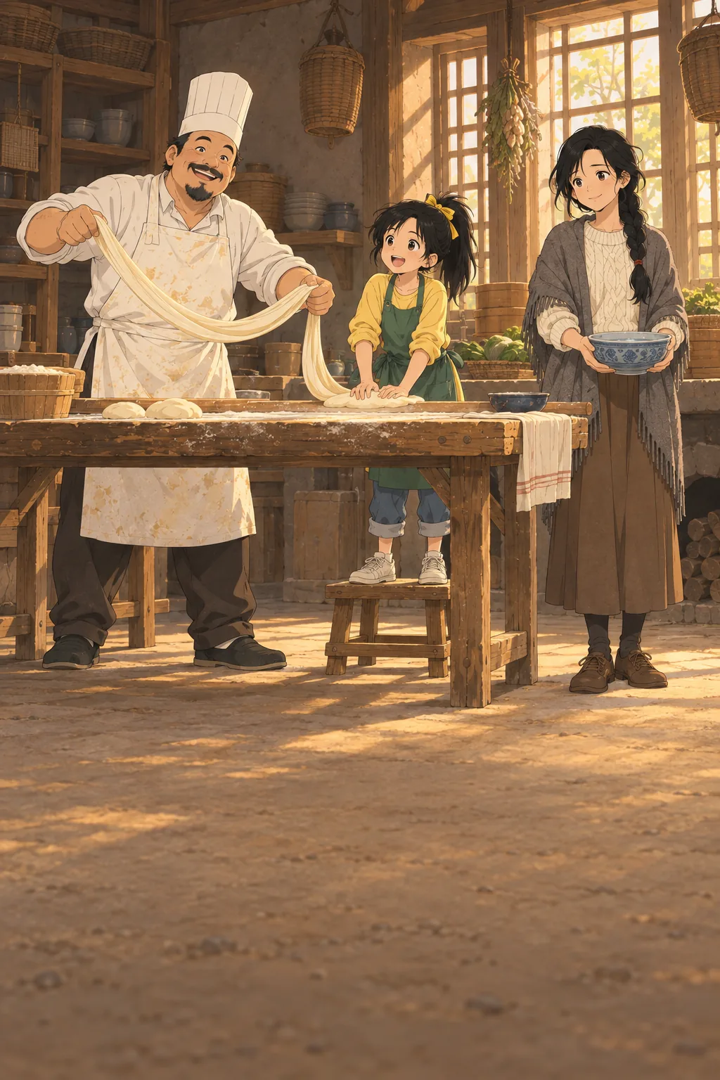The Long Noodle illustration
