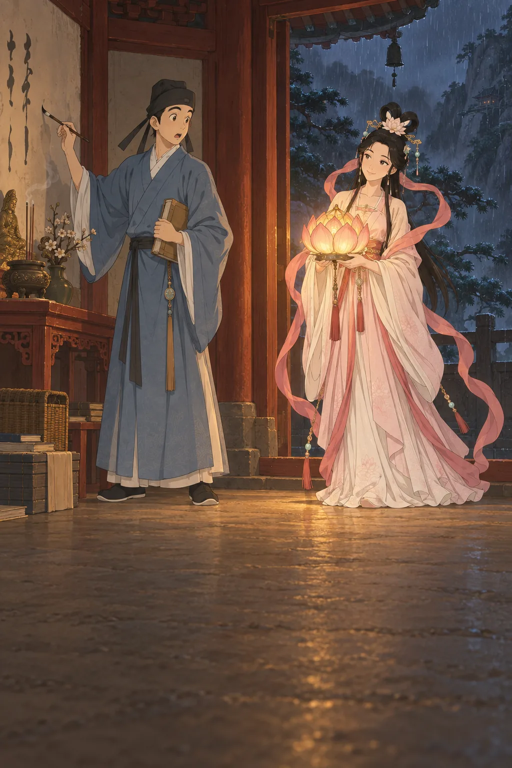 A Poem on the Wall illustration
