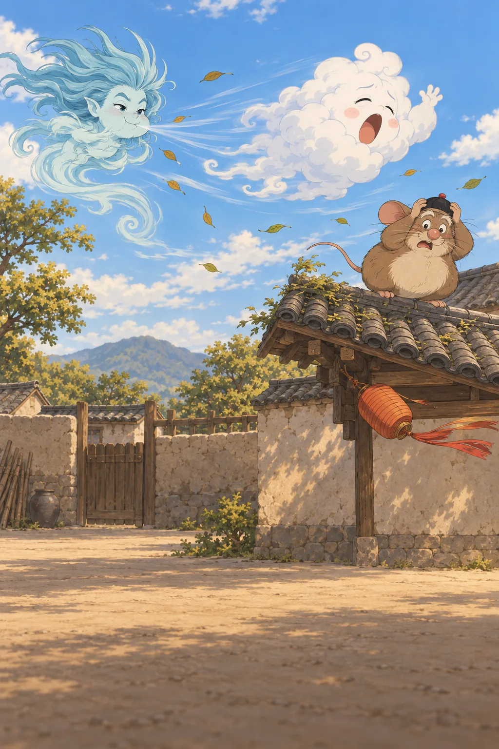 The Cloud and the Wind illustration