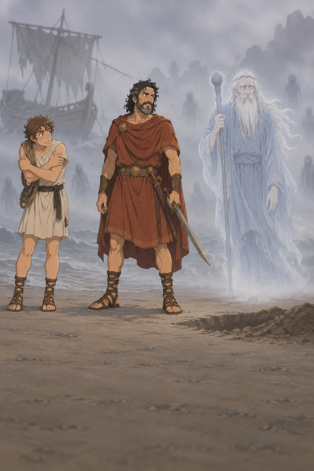 The Land of Shadows illustration