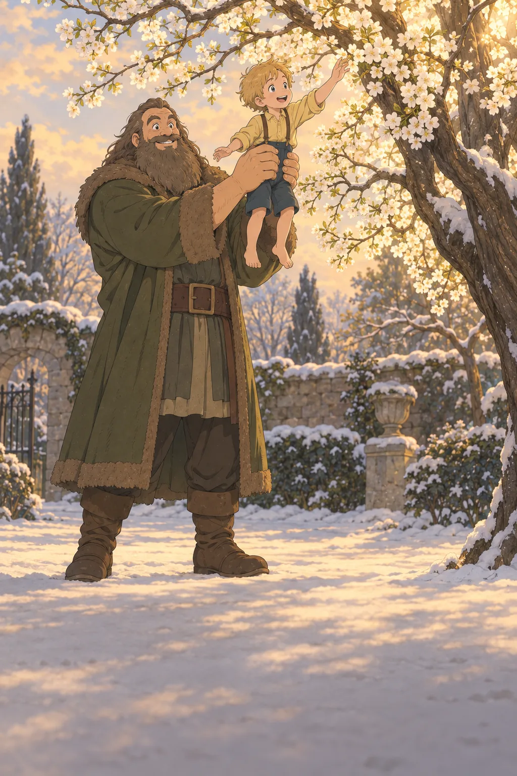 The Boy in the Tree illustration