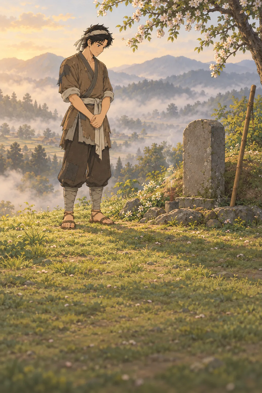 Three Years for a Funeral illustration