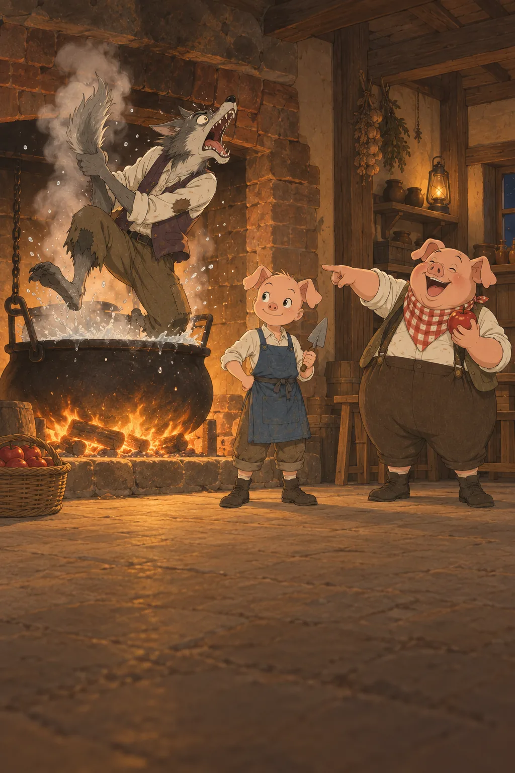 Down the Chimney illustration
