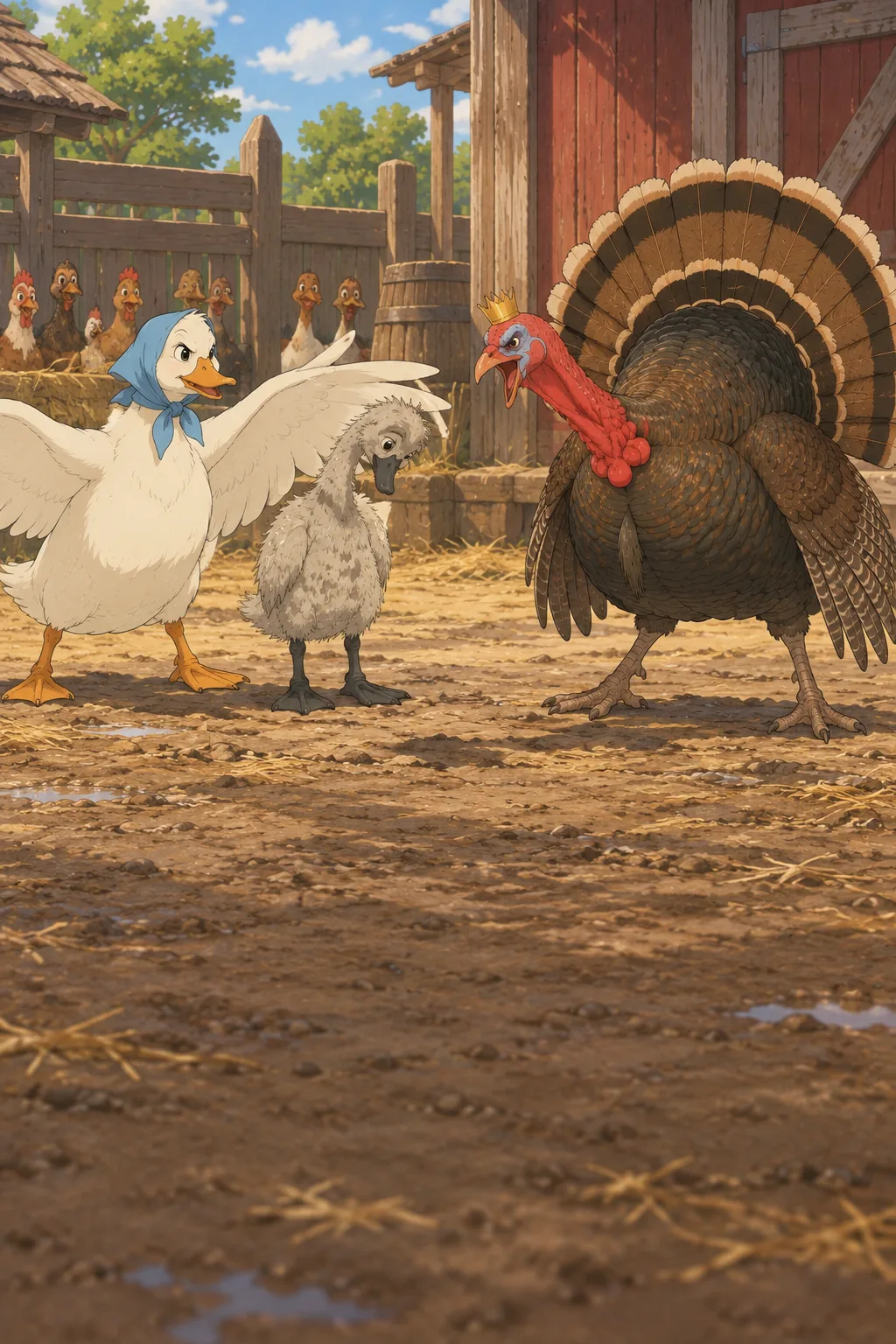 The Farmyard illustration