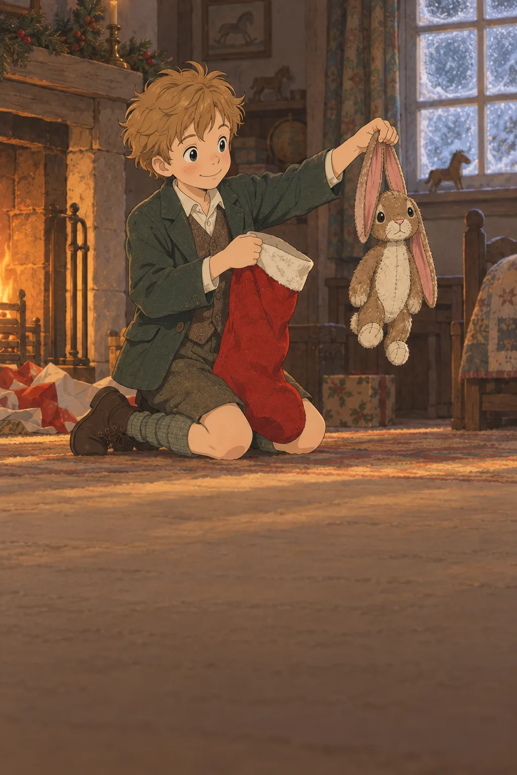 The Christmas Stocking illustration