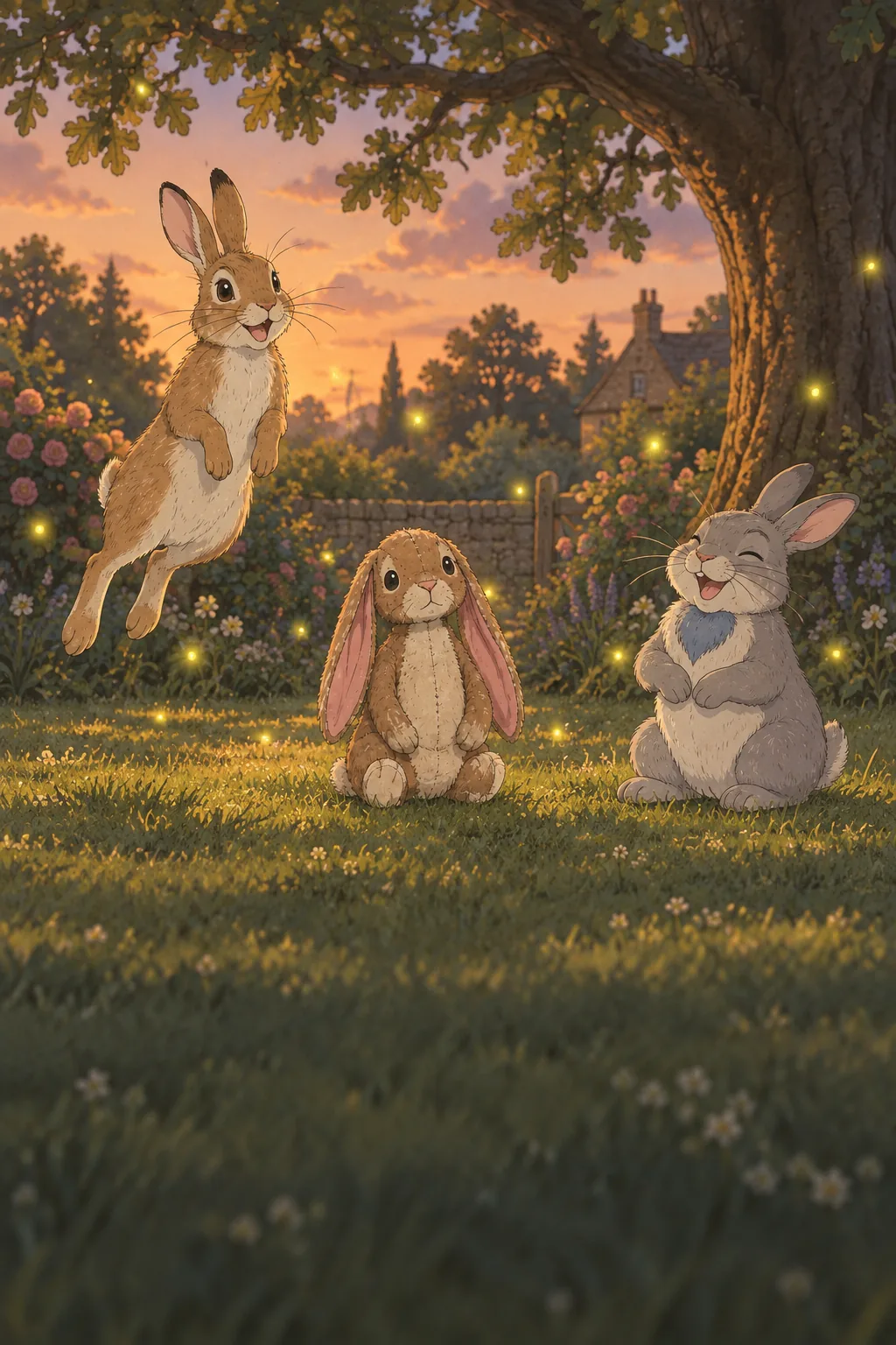 The Real Rabbits illustration