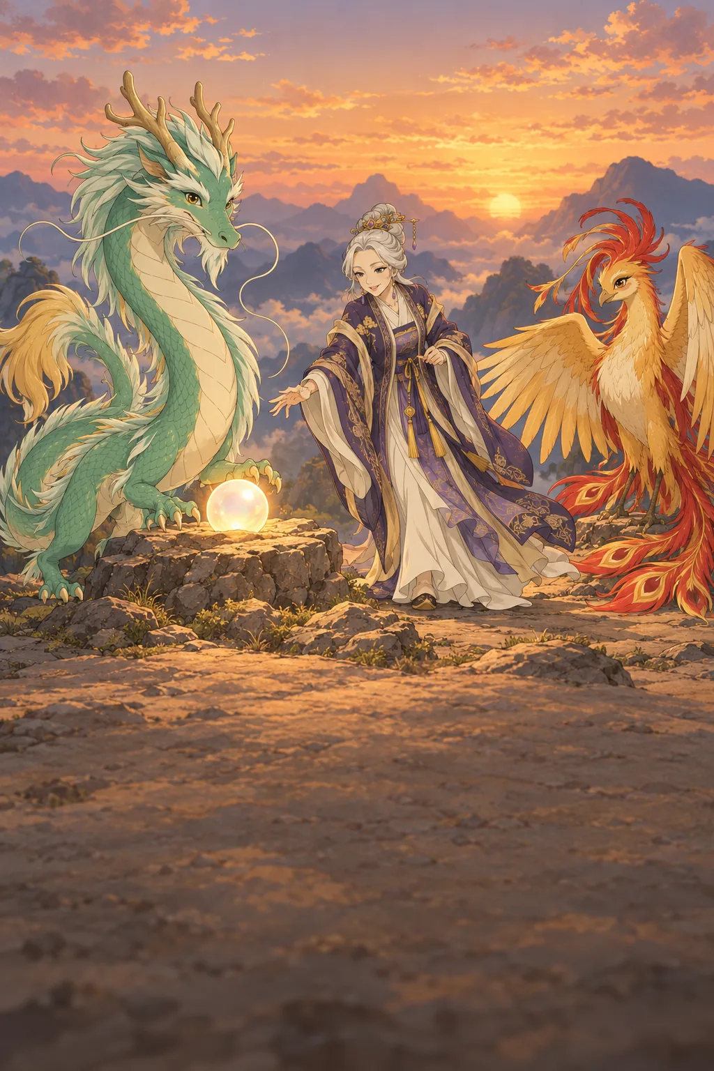 The Queen Comes illustration