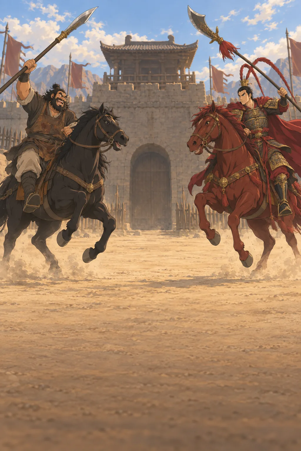Three Against One illustration