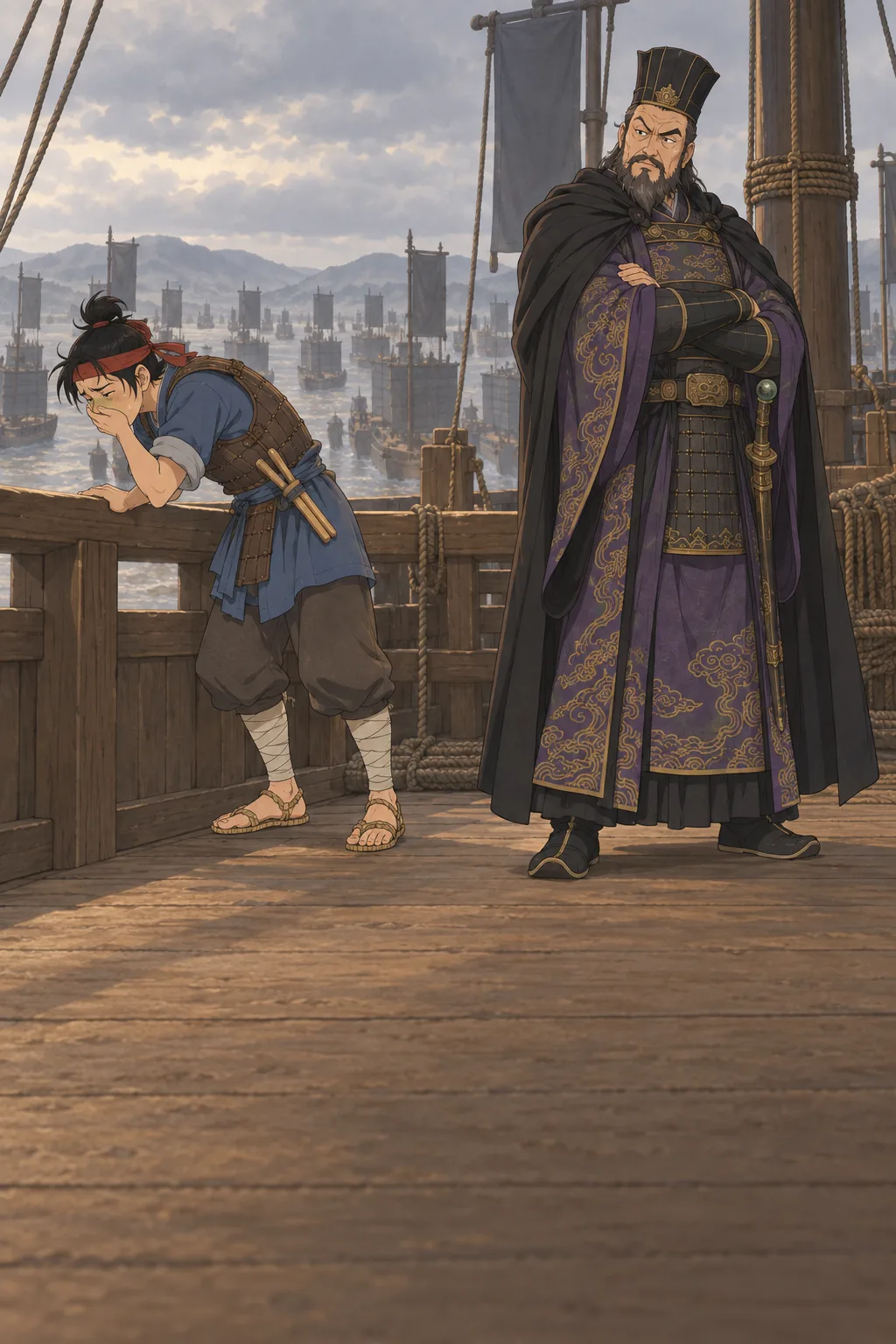 A Letter Across the River illustration