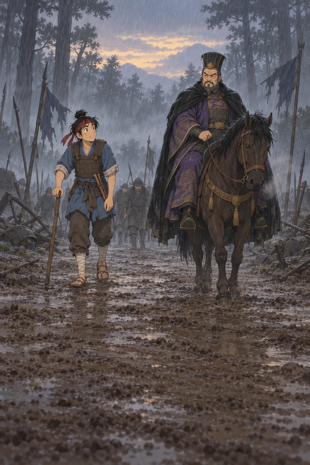 Huarong Road illustration