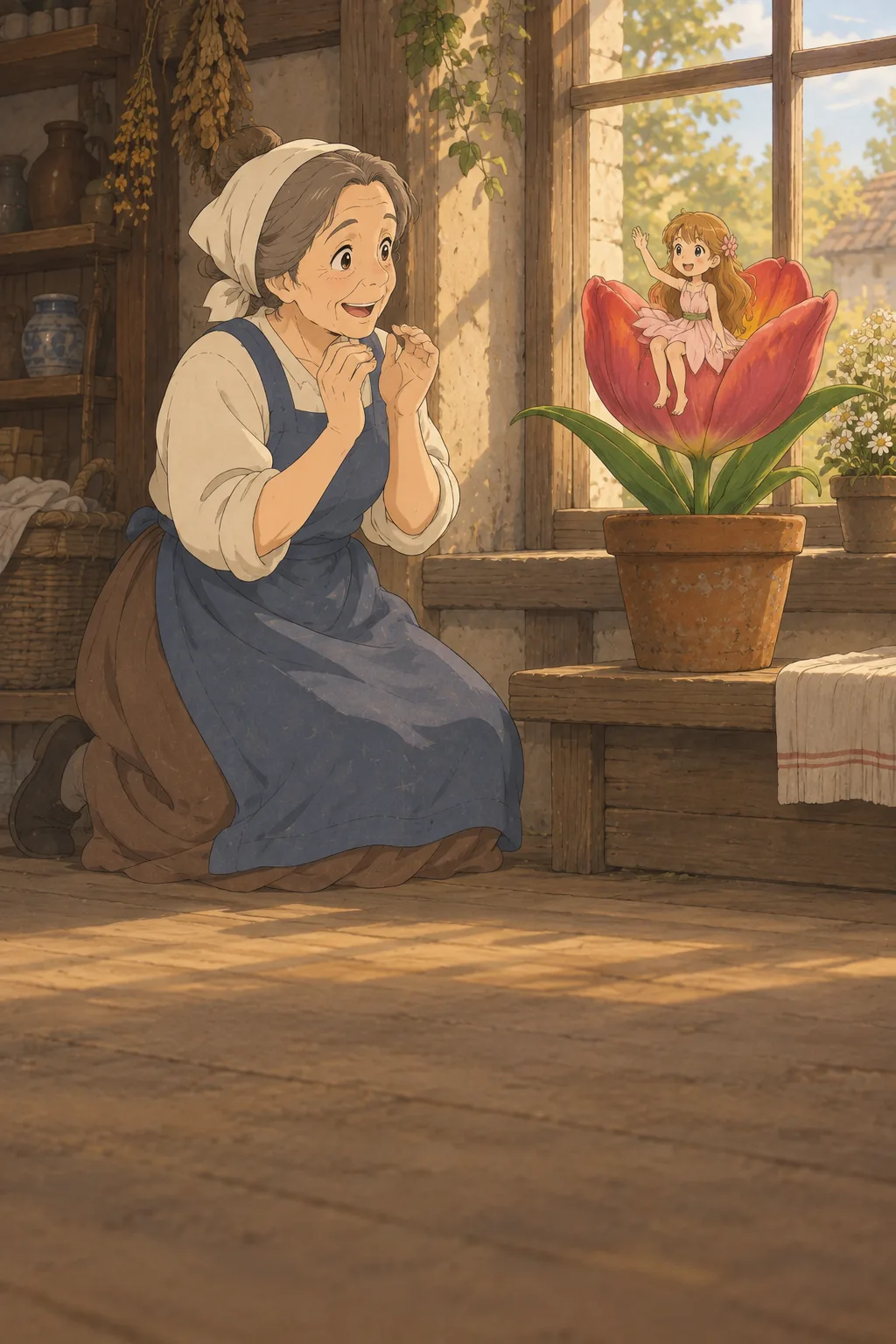 The Tiny Girl illustration