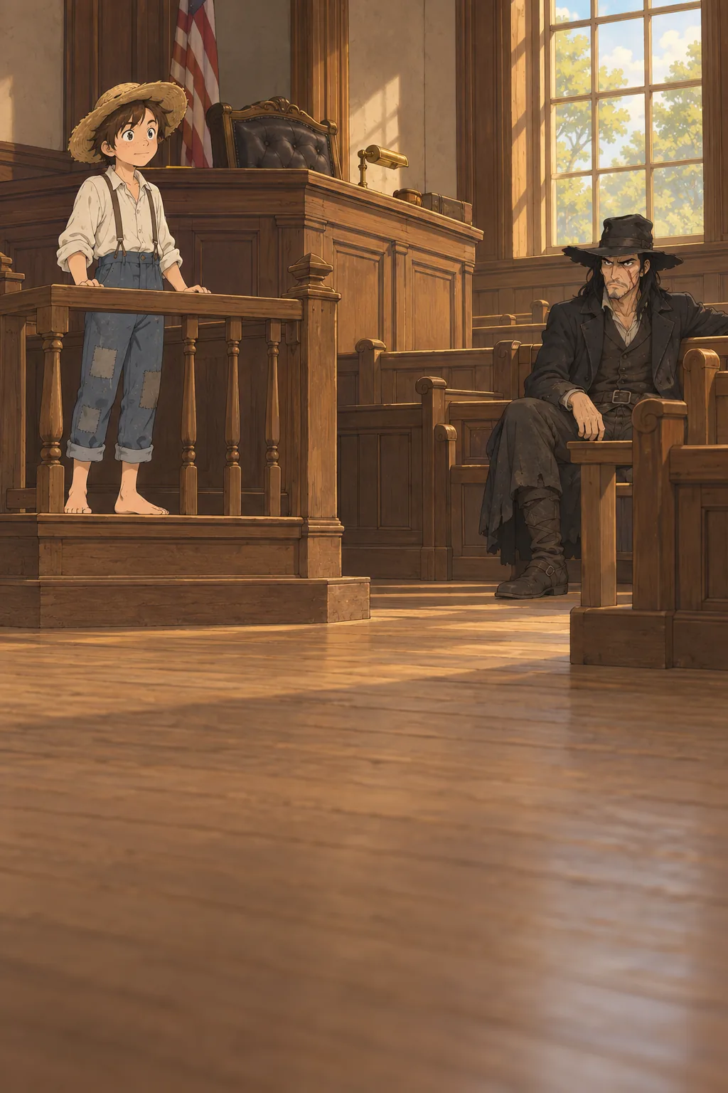 The Trial and the Picnic illustration