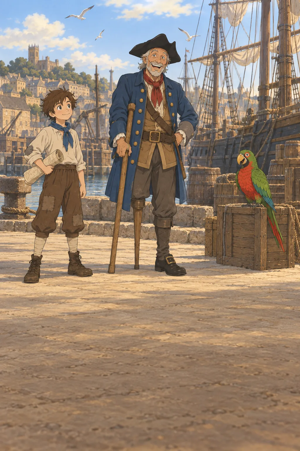Long John Silver illustration