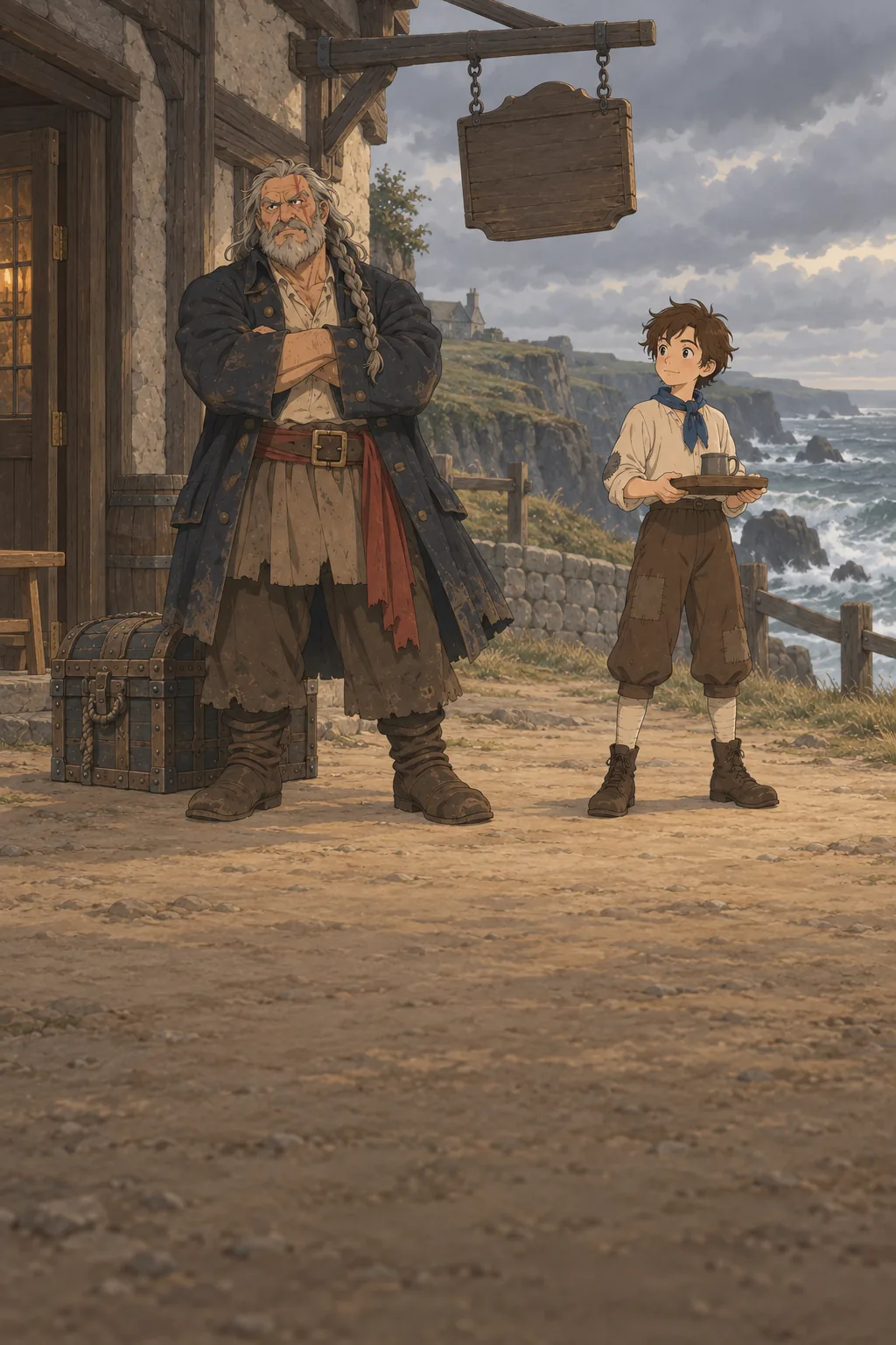 The Old Sailor illustration