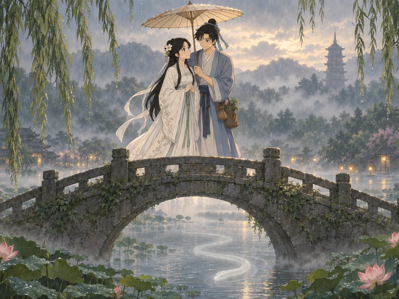 The White Snake illustration