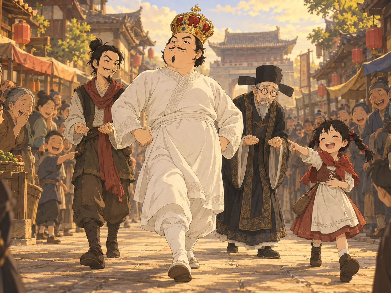 The Emperor's New Clothes illustration