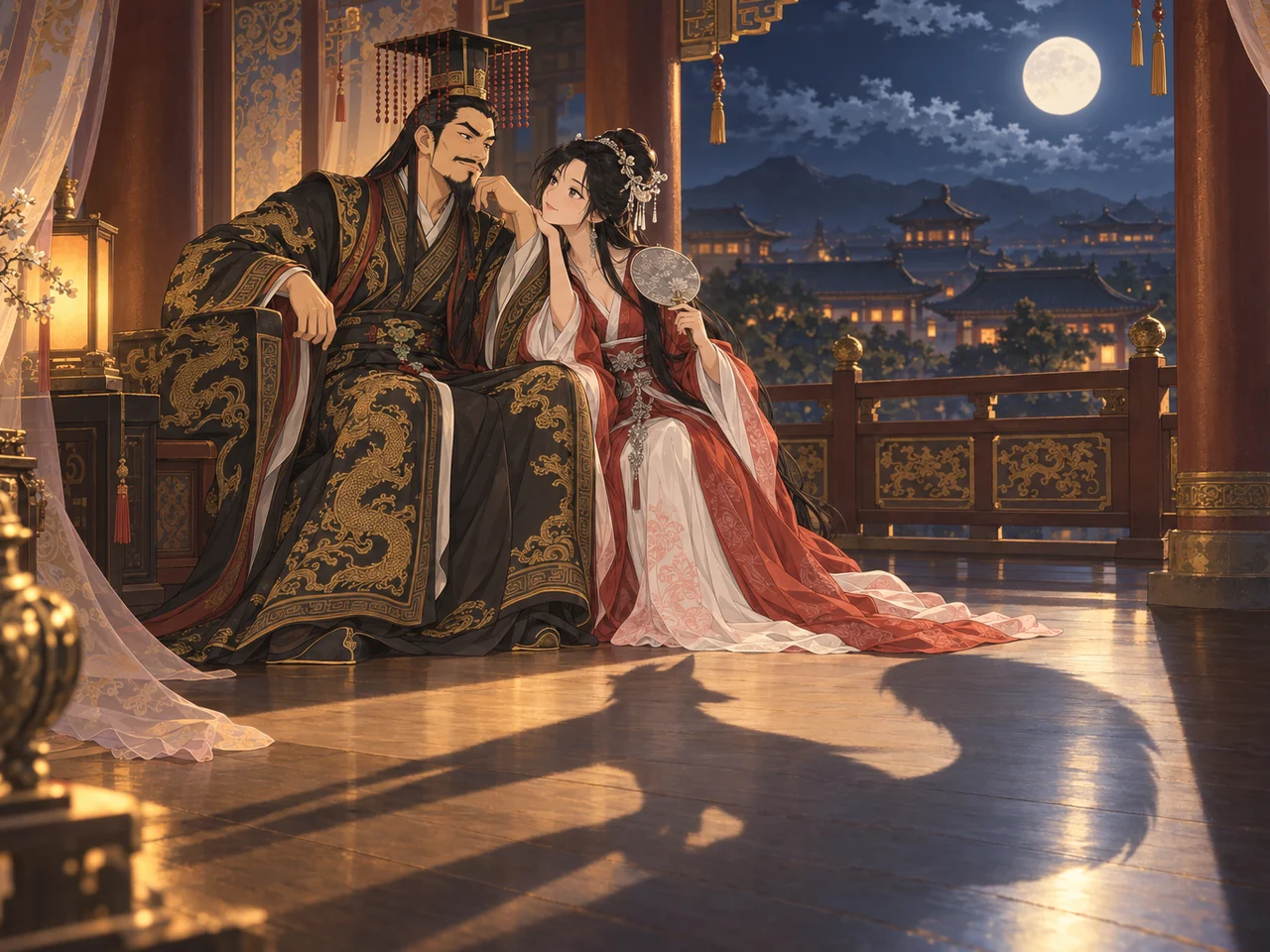 Creation of the Gods: Daji the Fox Spirit illustration