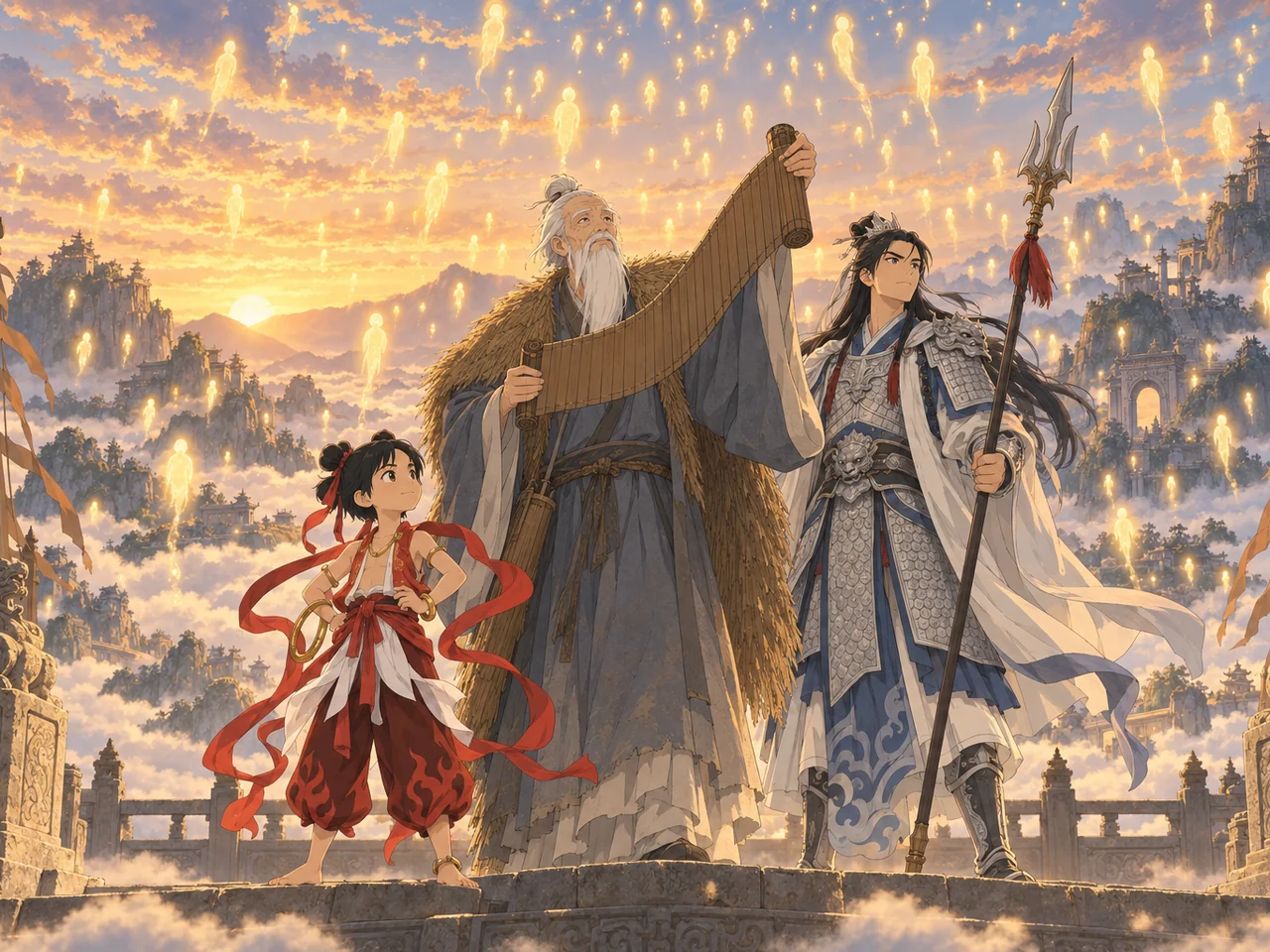 Creation of the Gods illustration