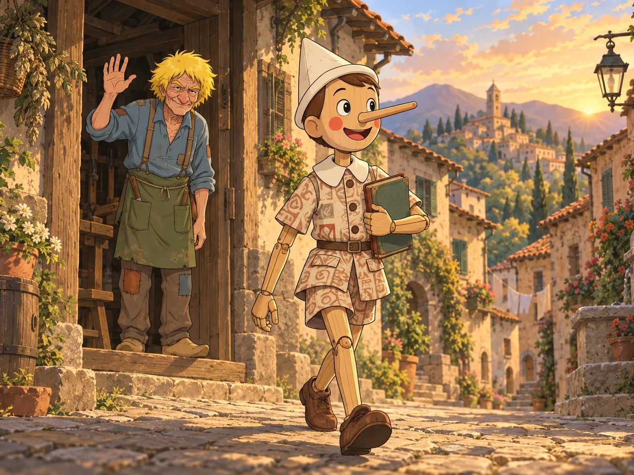 Pinocchio illustration
