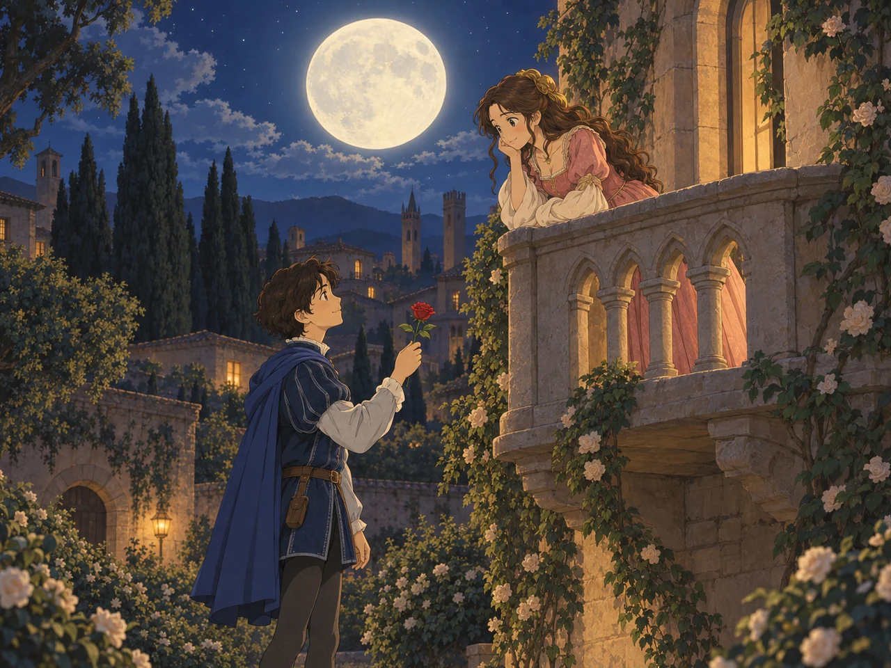 Romeo and Juliet illustration