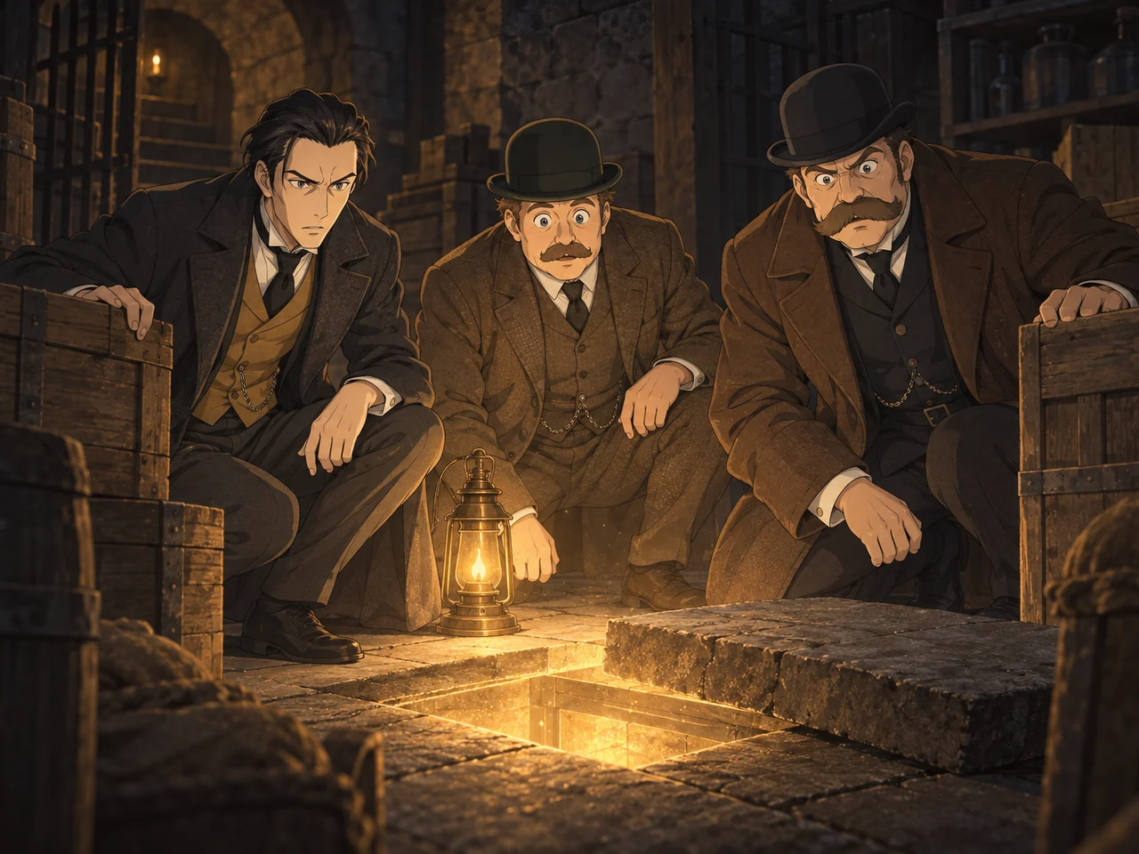 Sherlock Holmes: The Red-Headed League illustration