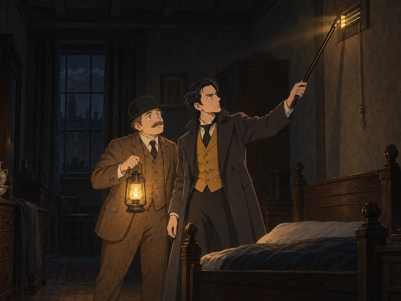 Sherlock Holmes: The Speckled Band illustration