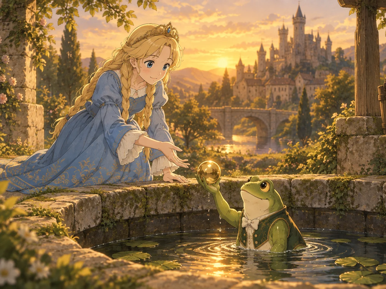 The Frog Prince illustration