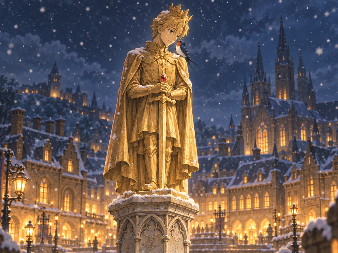 The Happy Prince illustration