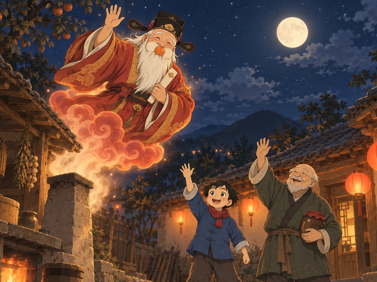 The Kitchen God illustration