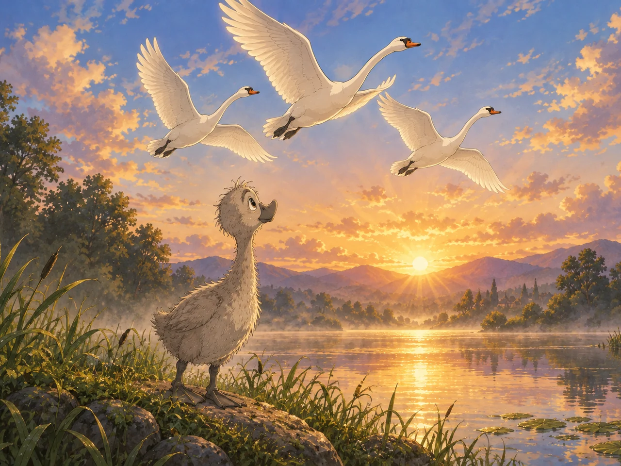 The Ugly Duckling illustration