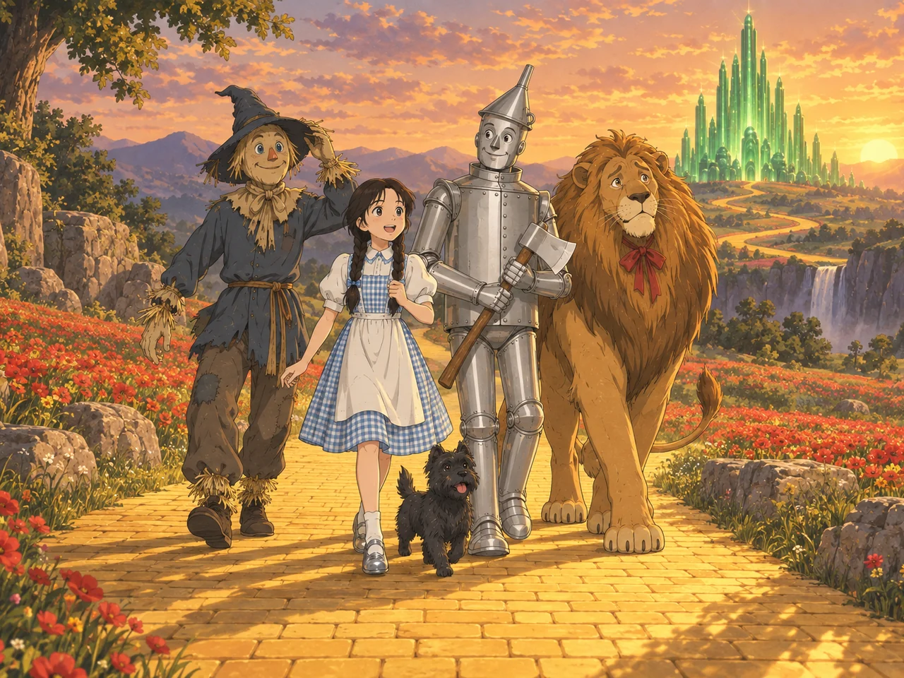 The Wizard of Oz illustration