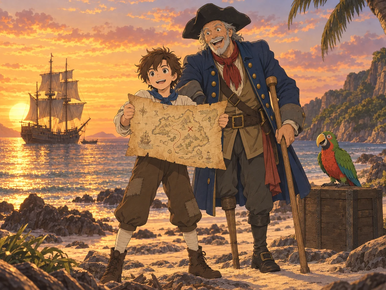 Treasure Island illustration